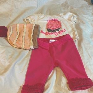 Baby birthday outfit